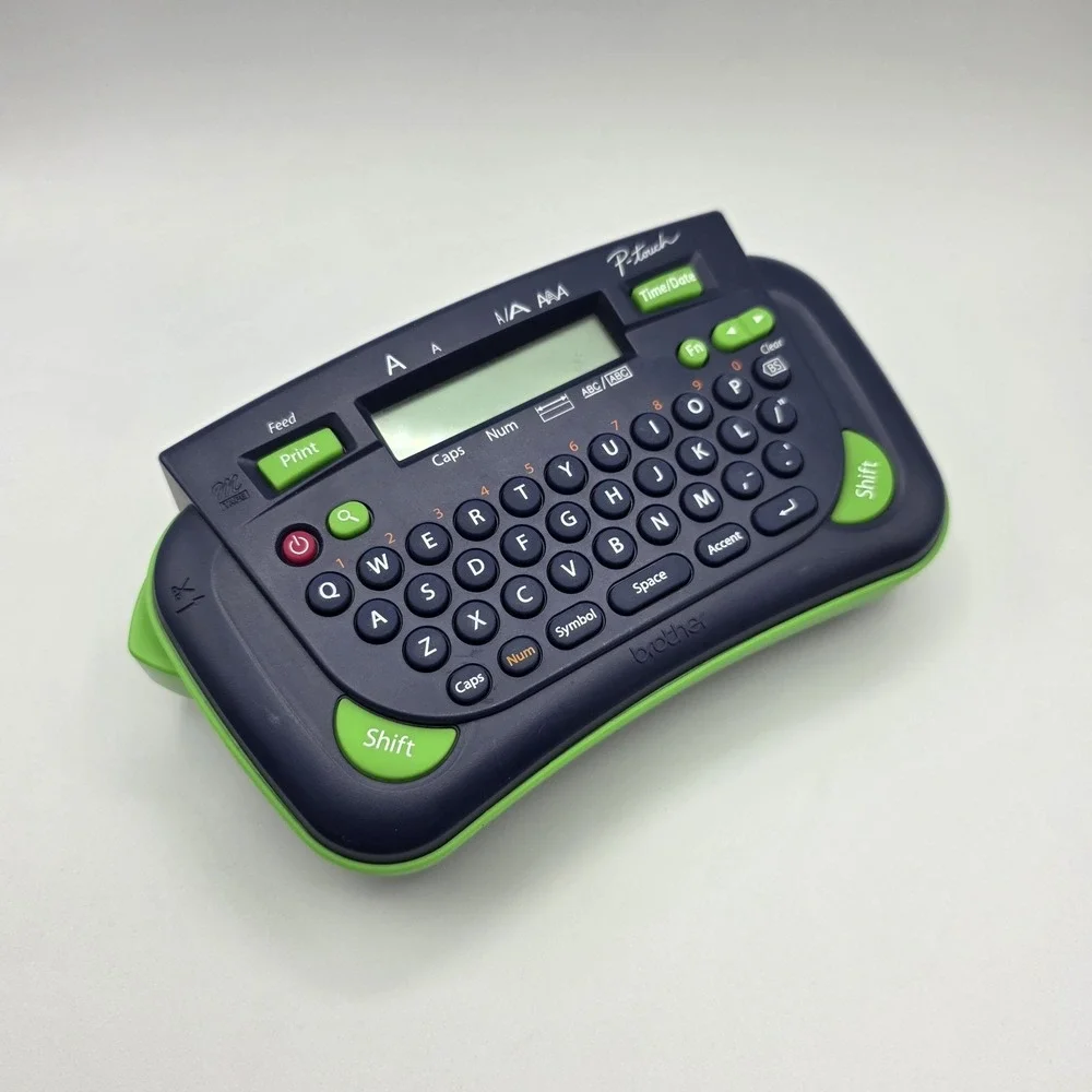 Brother PT-80 P-touch Electronic Labeling System Handheld Tested Working